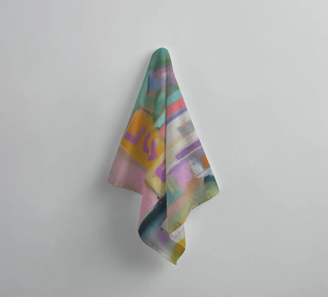 Architecture of love towel by Carina Pop & Pastell