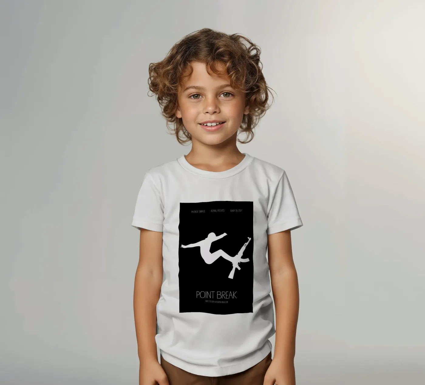 Point Break kinder t-shirt van Calm The Ham