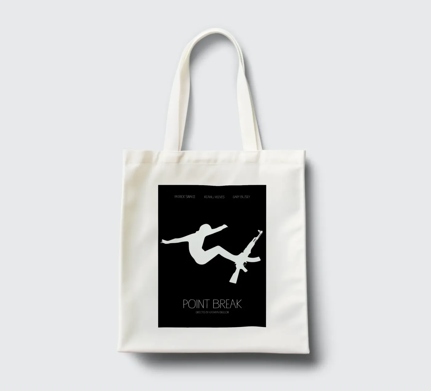 Point Break tote bag by Calm The Ham