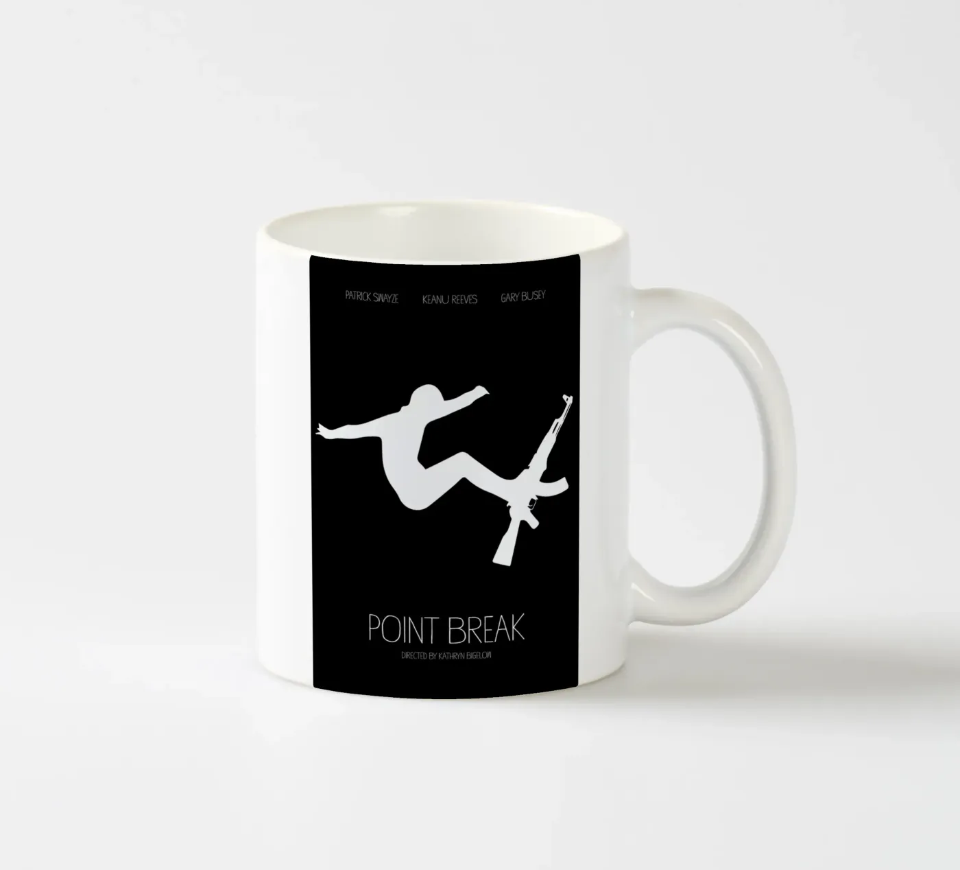 Point Break ceramic mug by Calm The Ham