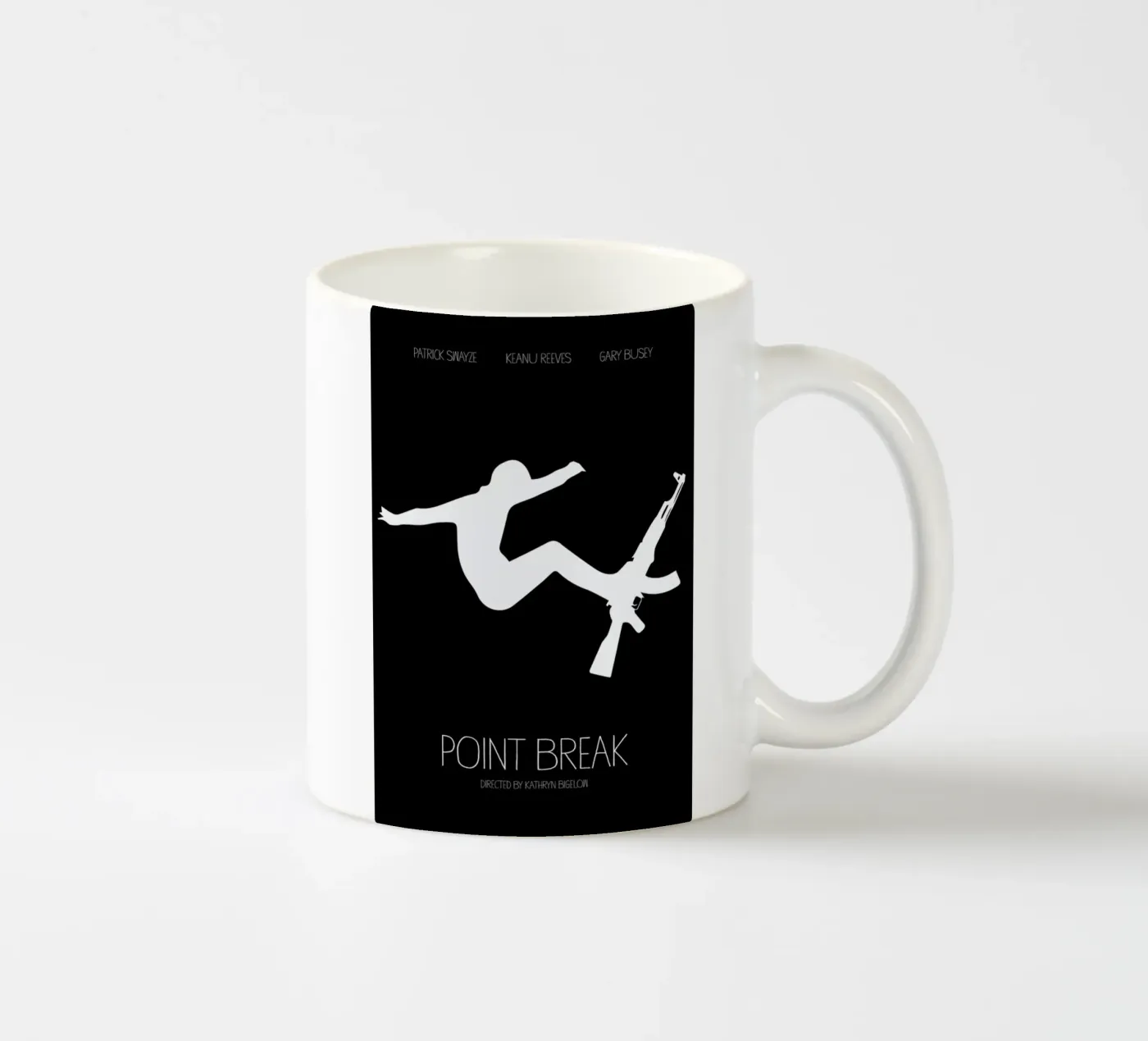 Point Break Keramik Tasse von Calm The Ham