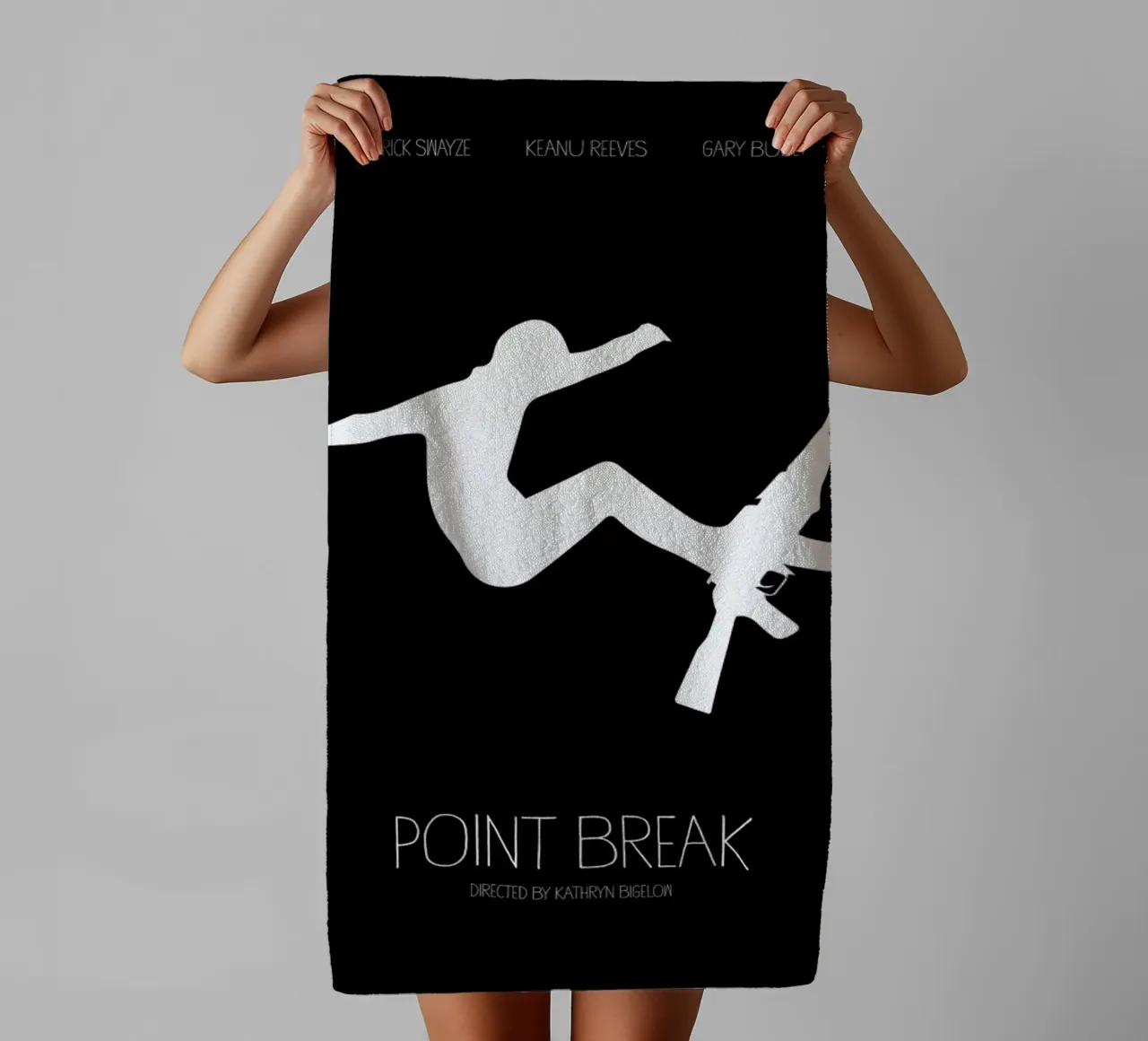 Point Break badhanddoek van Calm The Ham