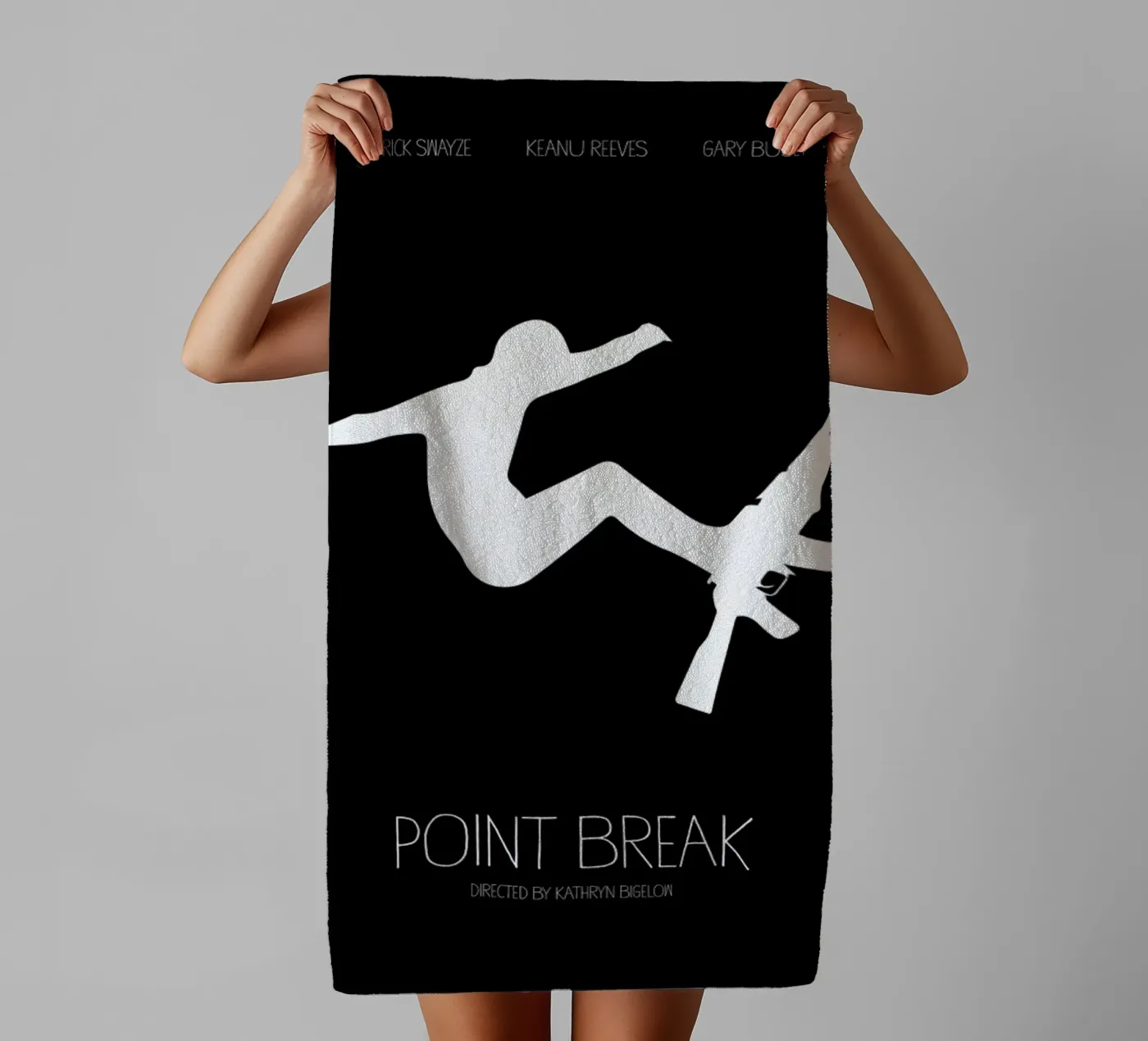 Point Break badhanddoek van Calm The Ham