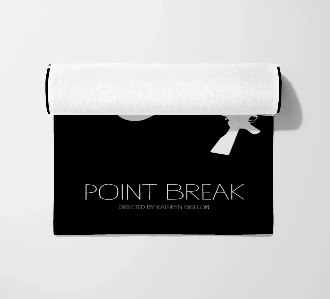 Point Break beach towel by Calm The Ham
