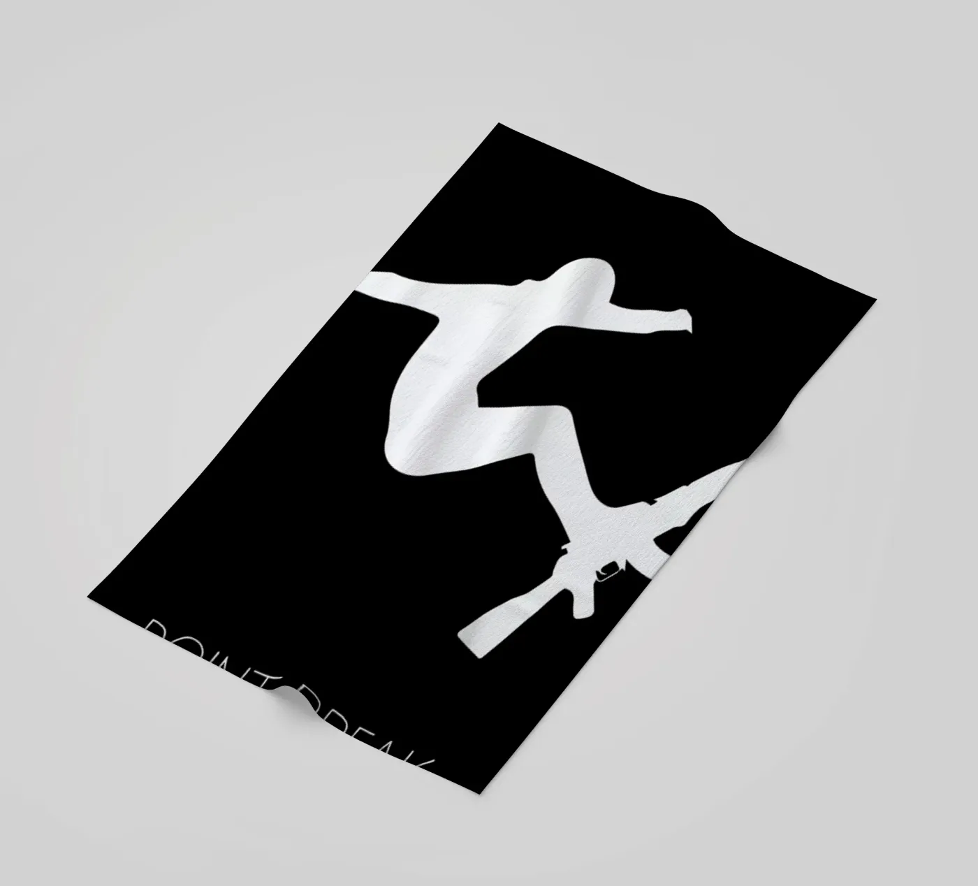 Point Break beach towel by Calm The Ham