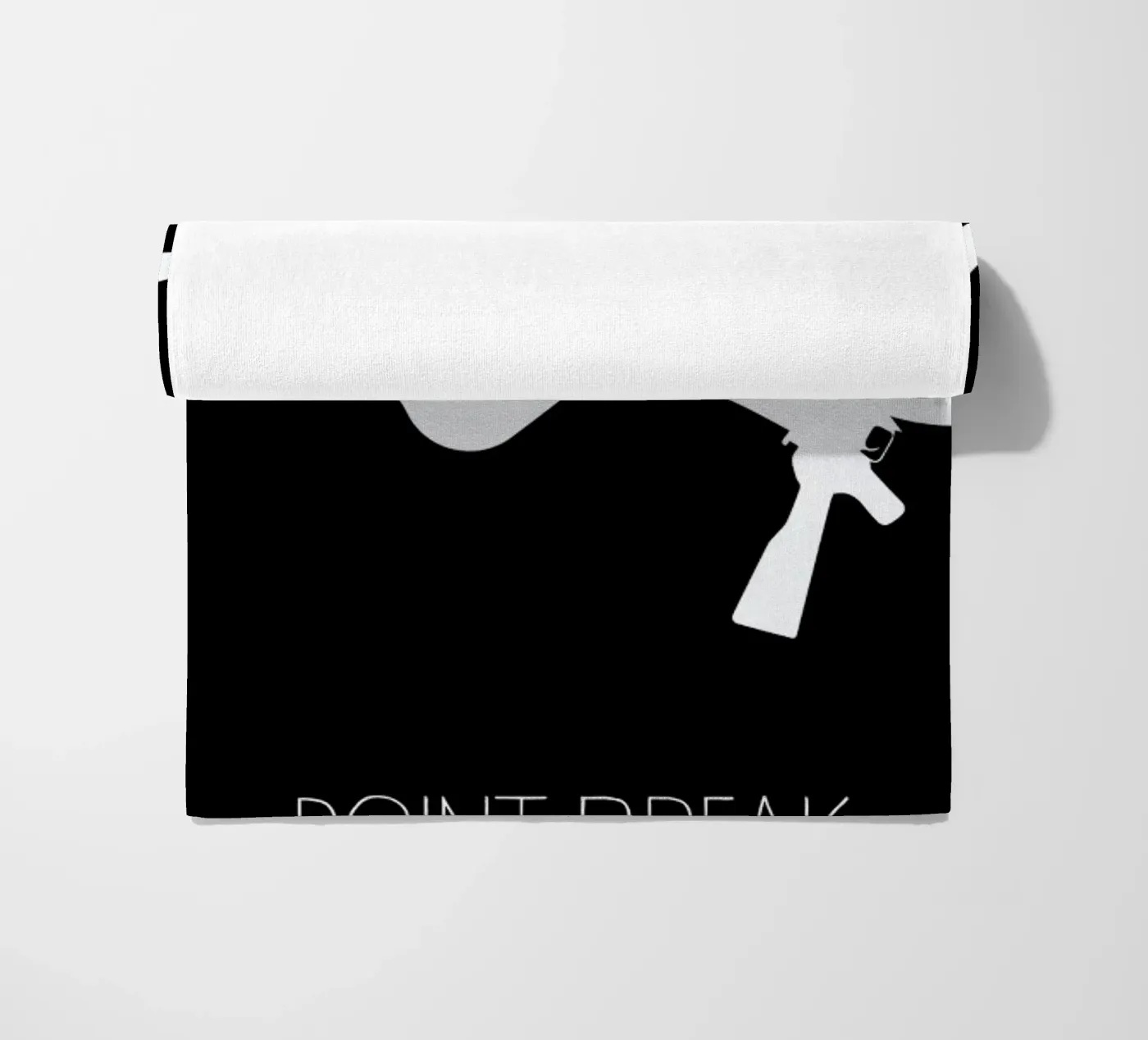 Point Break beach towel by Calm The Ham