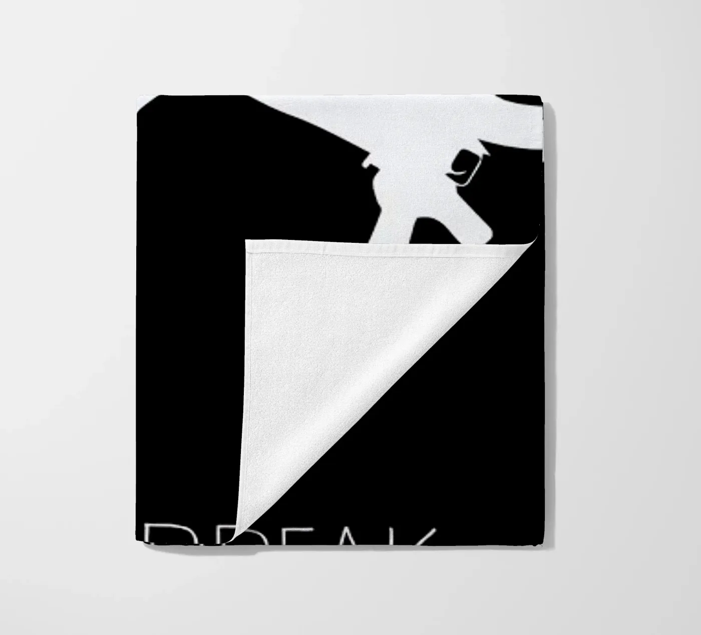 Point Break beach towel by Calm The Ham