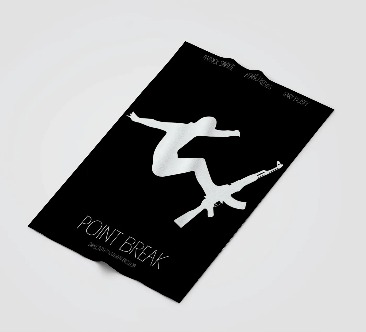 Point Break Fleecedecke von Calm The Ham