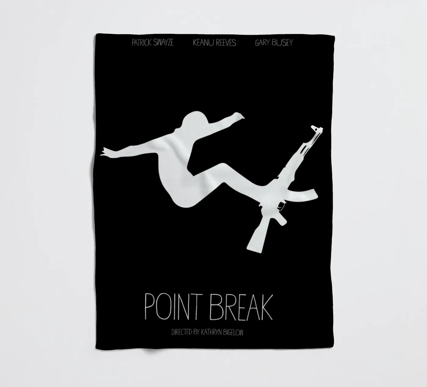 Point Break Fleecedecke von Calm The Ham