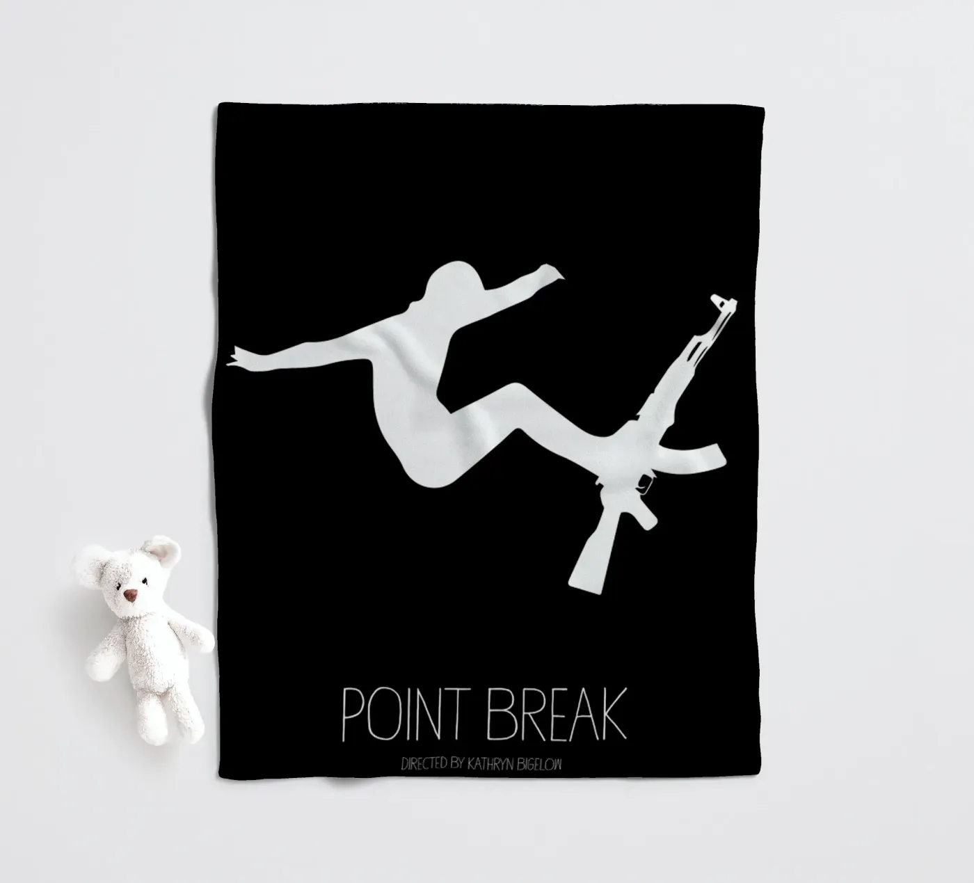 Point Break Fleecedecke von Calm The Ham
