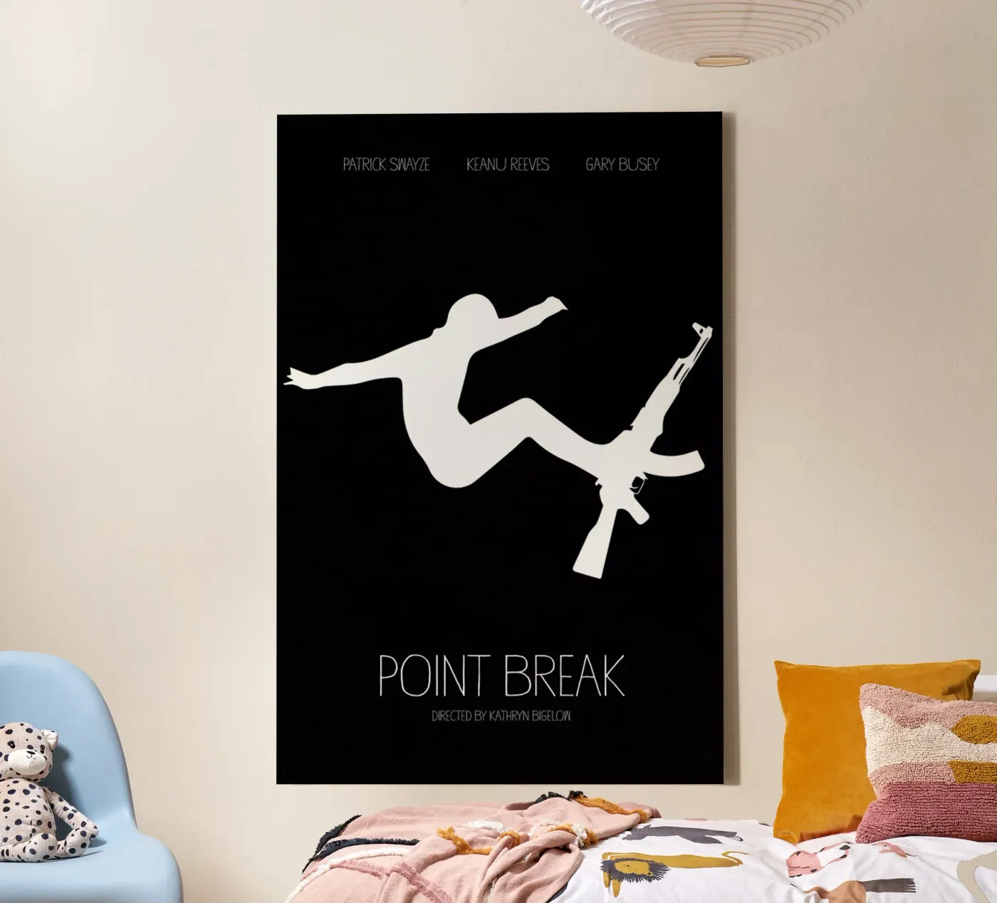 Point Break canvas by Calm The Ham