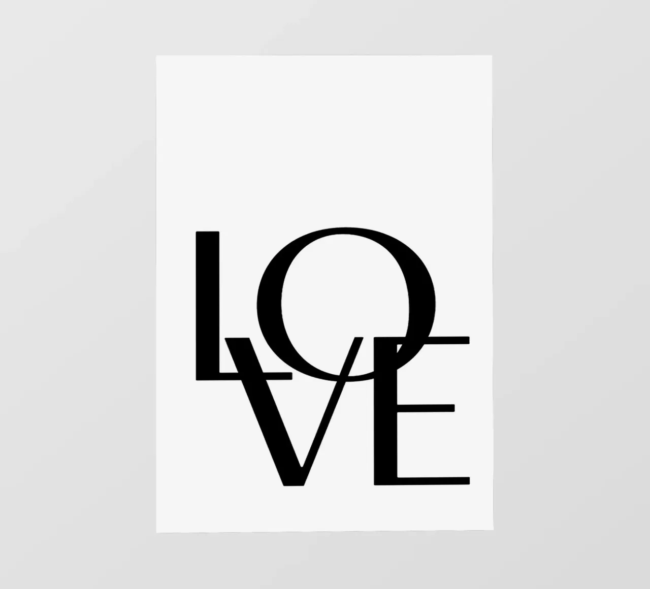 L'amore telo in pvc da Reece Scott