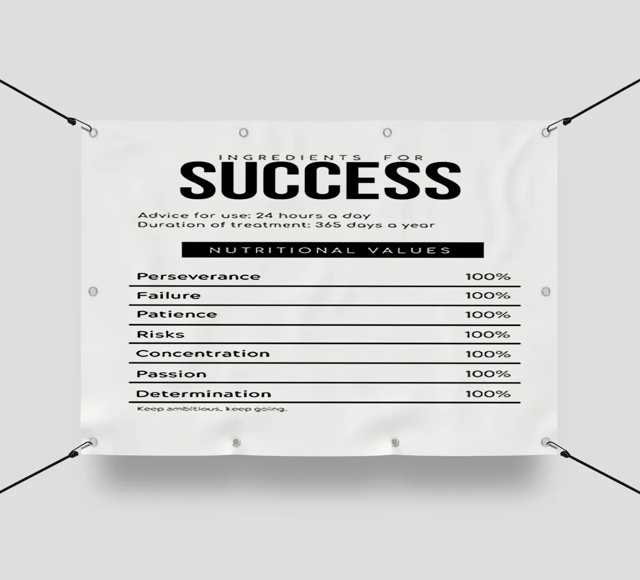 Il successo telo in pvc da Reece Scott