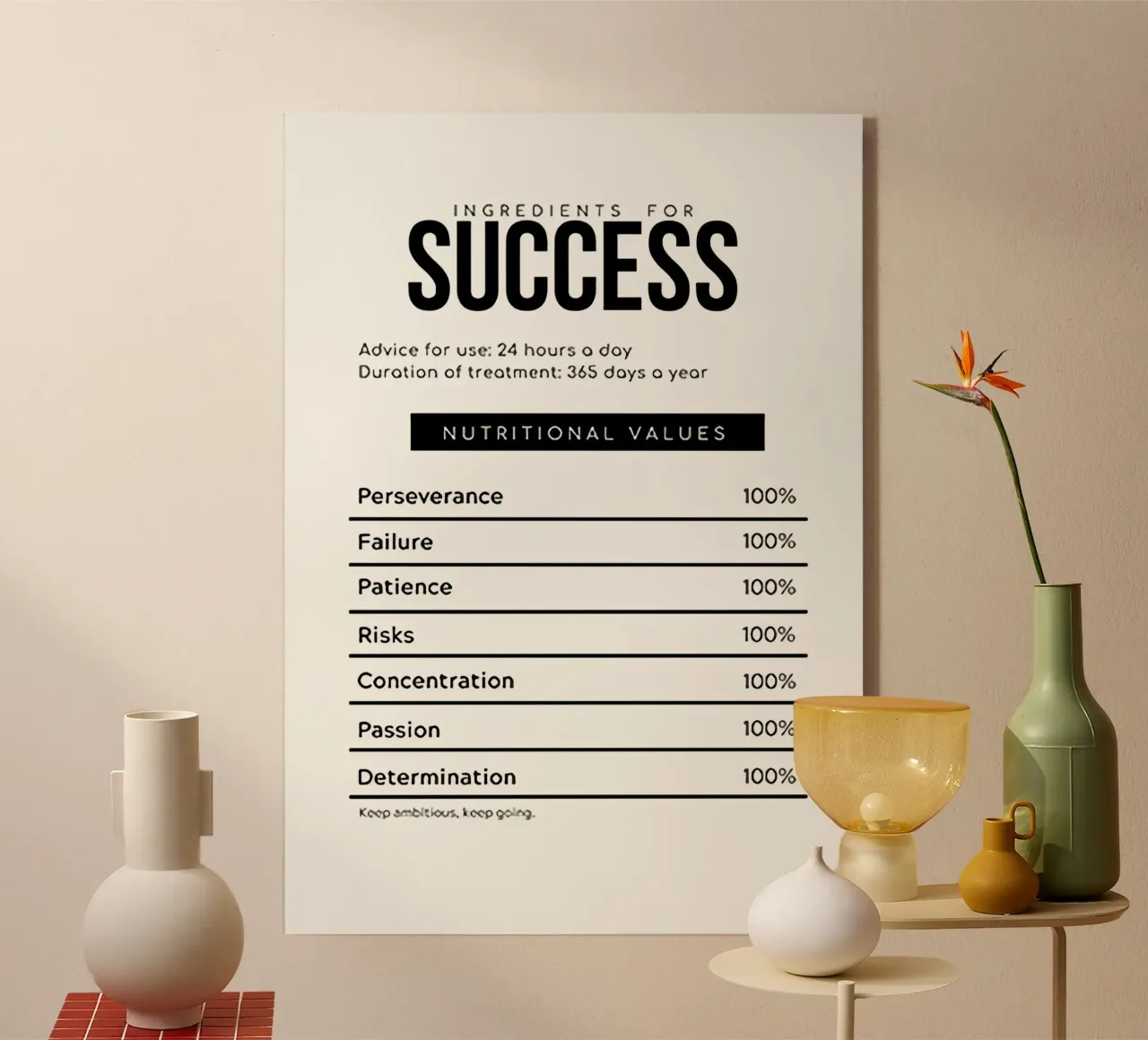 Success plexiglass da Reece Scott