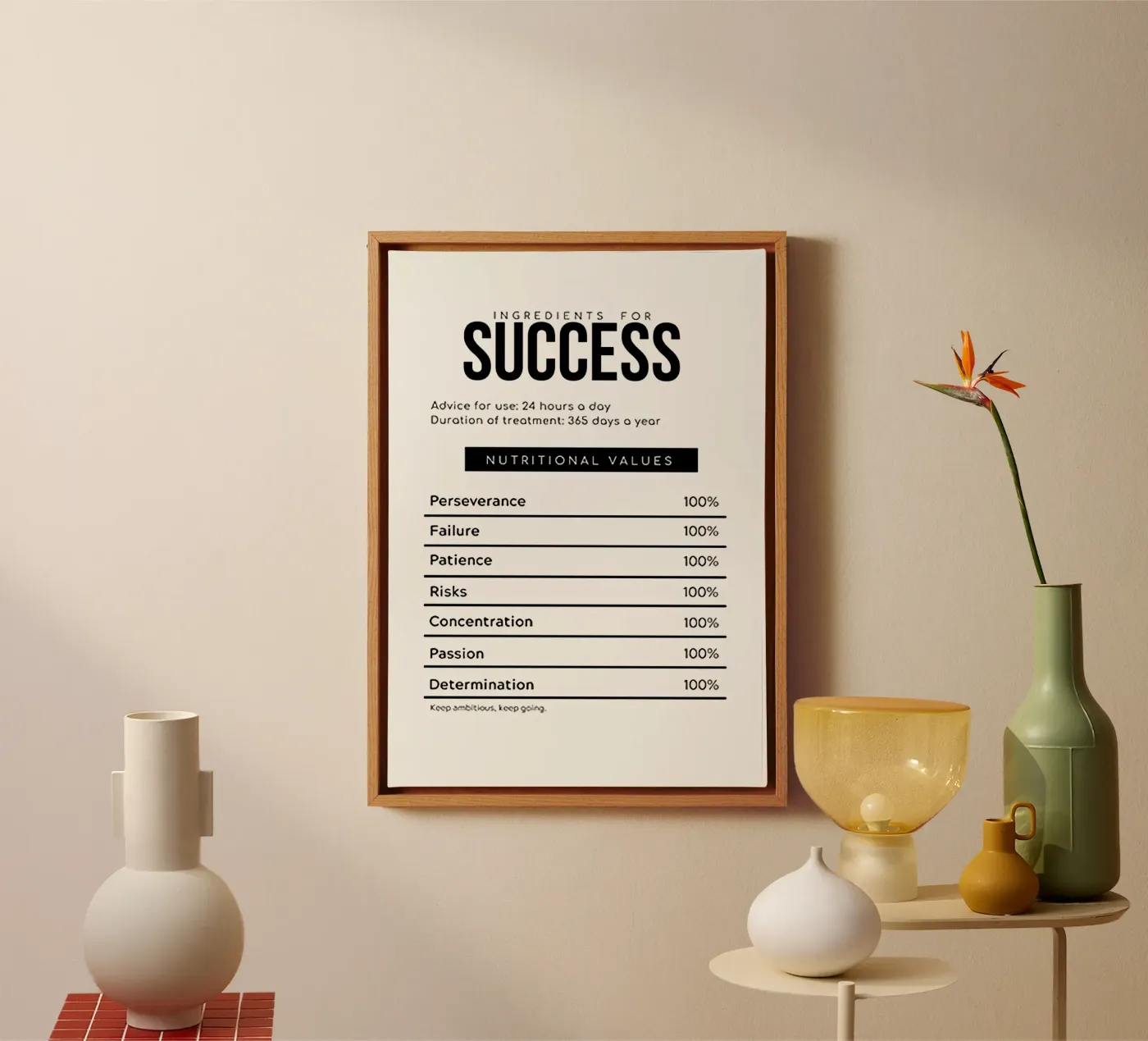 Success canvas by Reece Scott