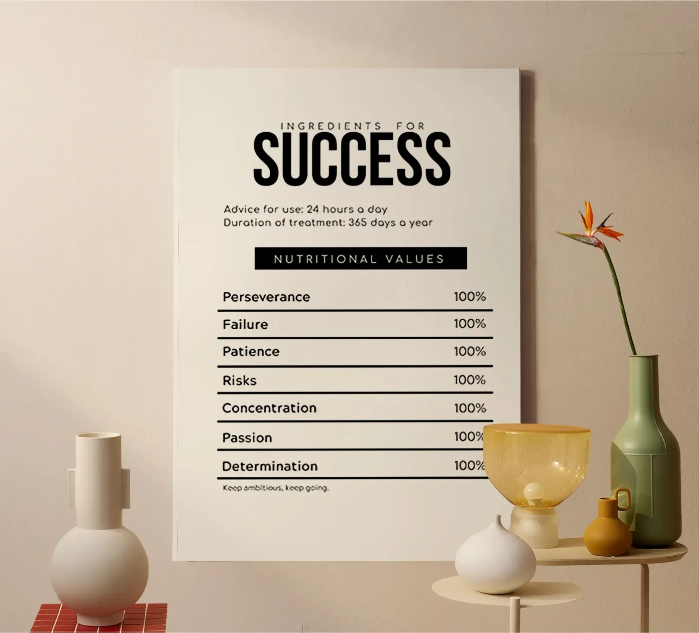 Success canvas by Reece Scott