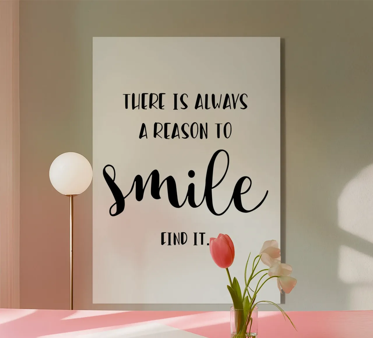 Sorridere sempre plexiglass da Reece Scott