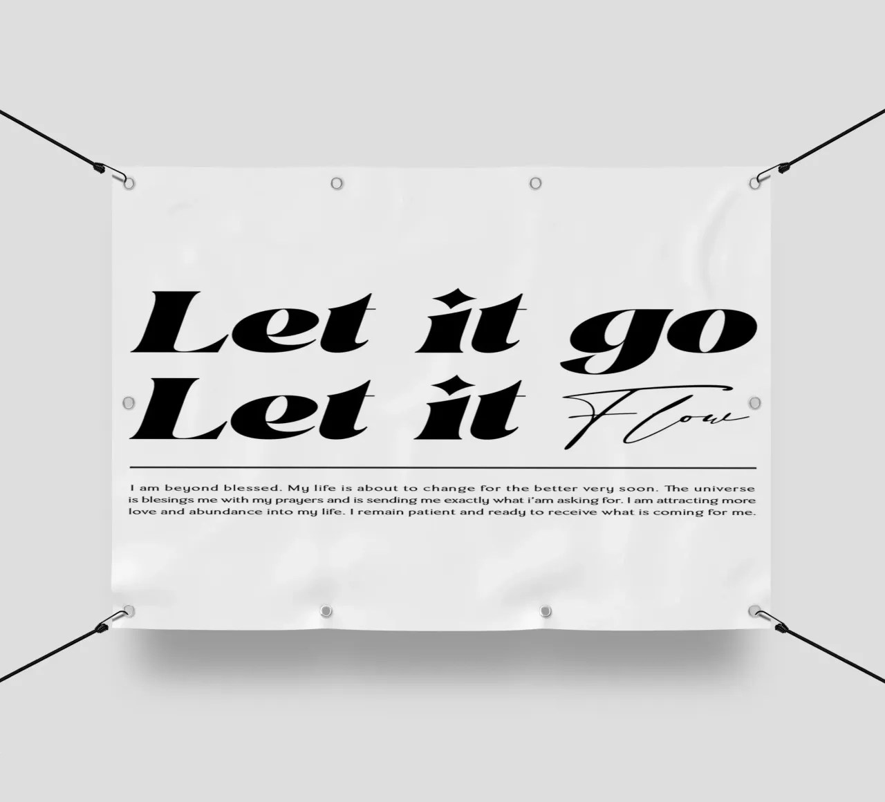 Lasciarsi andare telo in pvc da Reece Scott