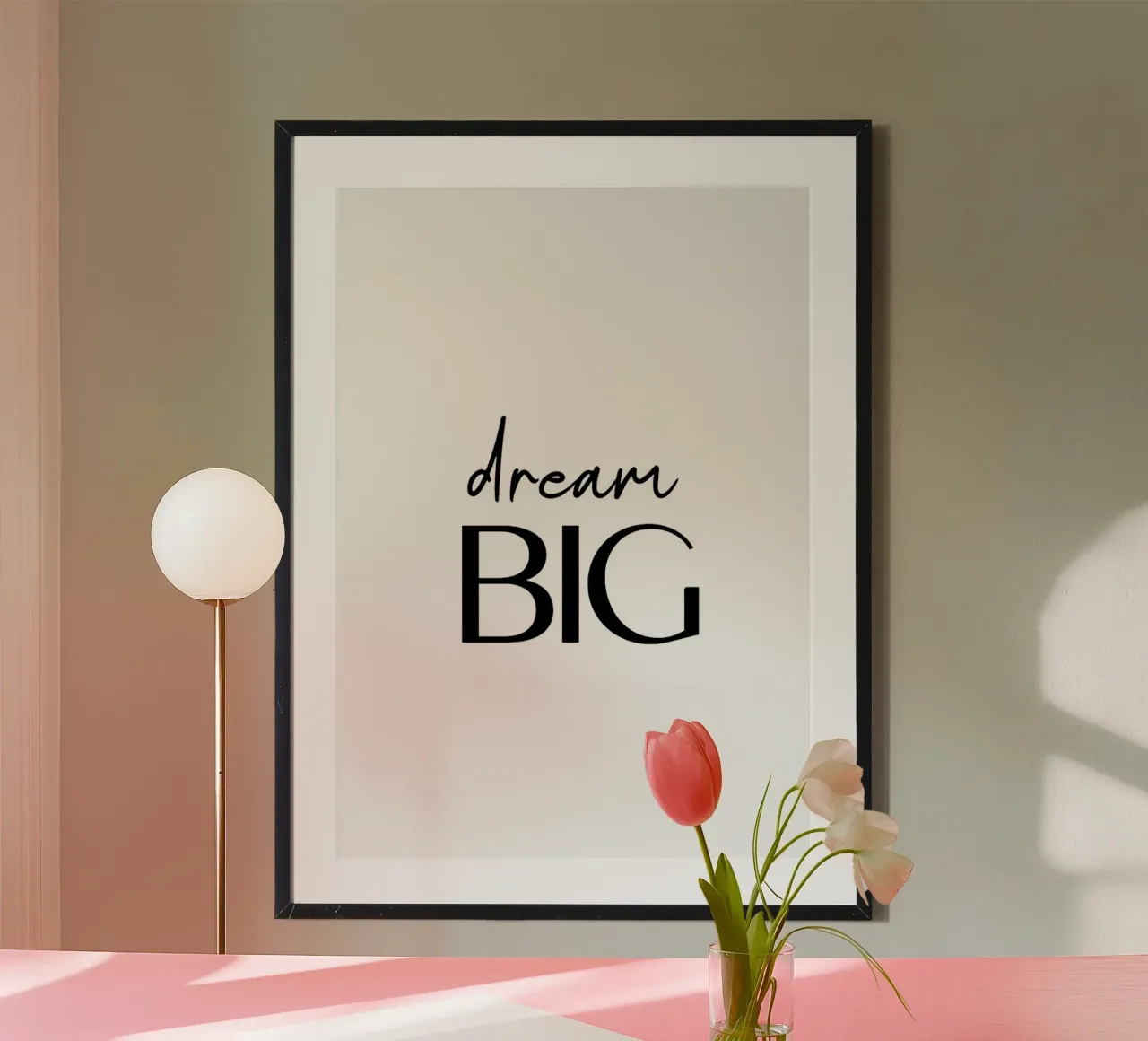 Dream Big poster by Reece Scott