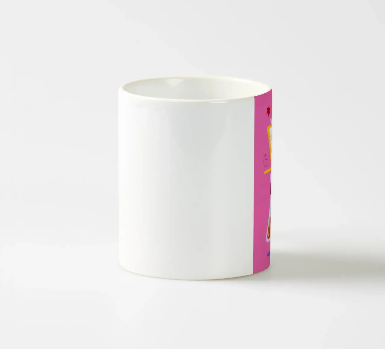 Caffè rosa da versare tazza in ceramica da Sun Riser