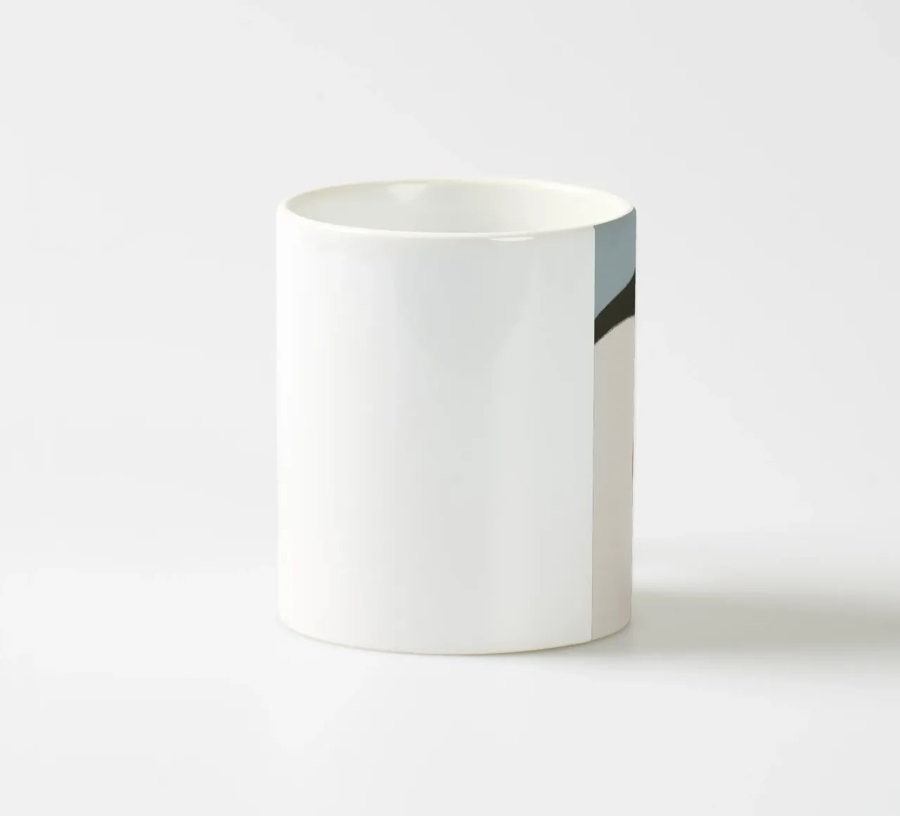 Flusso astratto terroso tazza in ceramica da Sun Riser