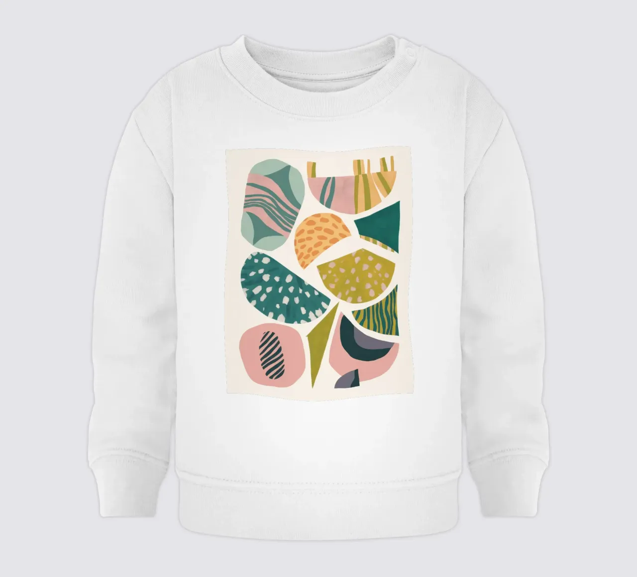 Mosaico di forma strutturata felpa neonato da Sun Riser