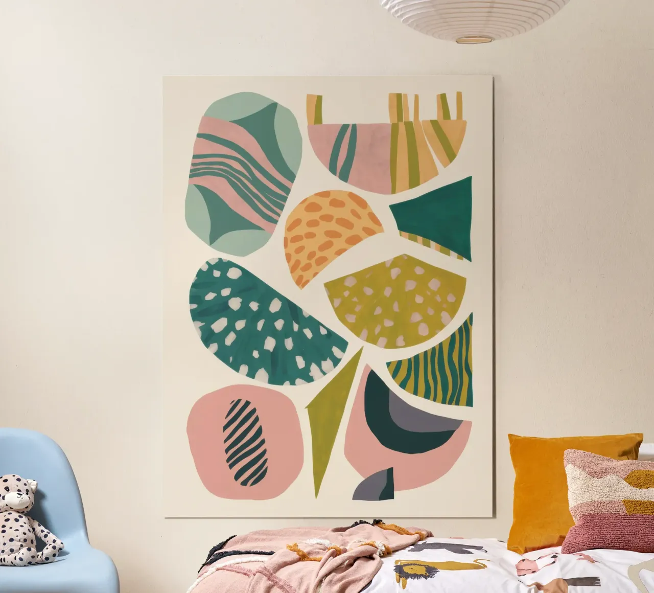 Mosaico di forma strutturata carta hahnemühle da Sun Riser