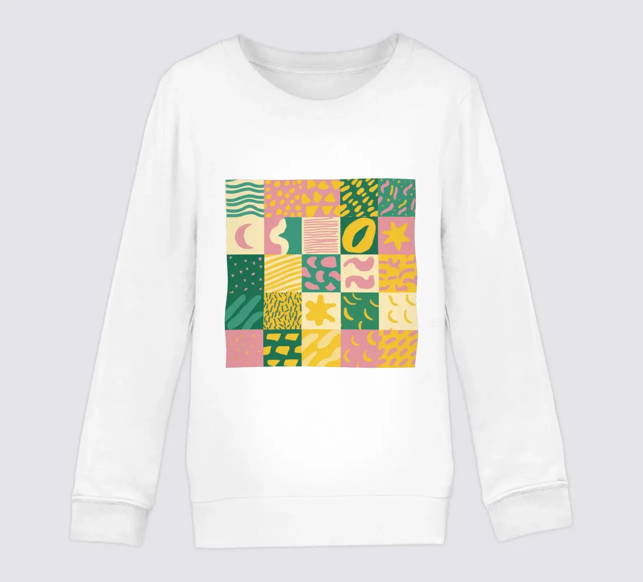 Griglia Joyful Patchwork felpa bambino da Sun Riser