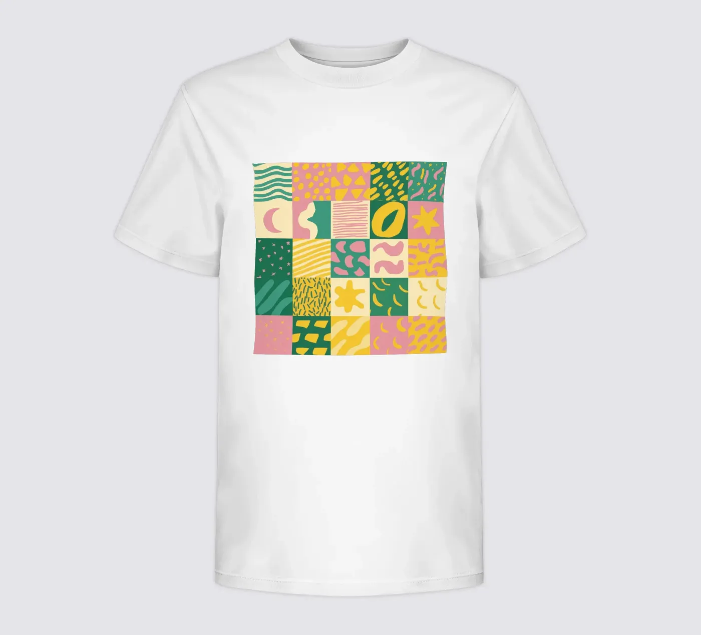 Griglia Joyful Patchwork t-shirt bambini da Sun Riser
