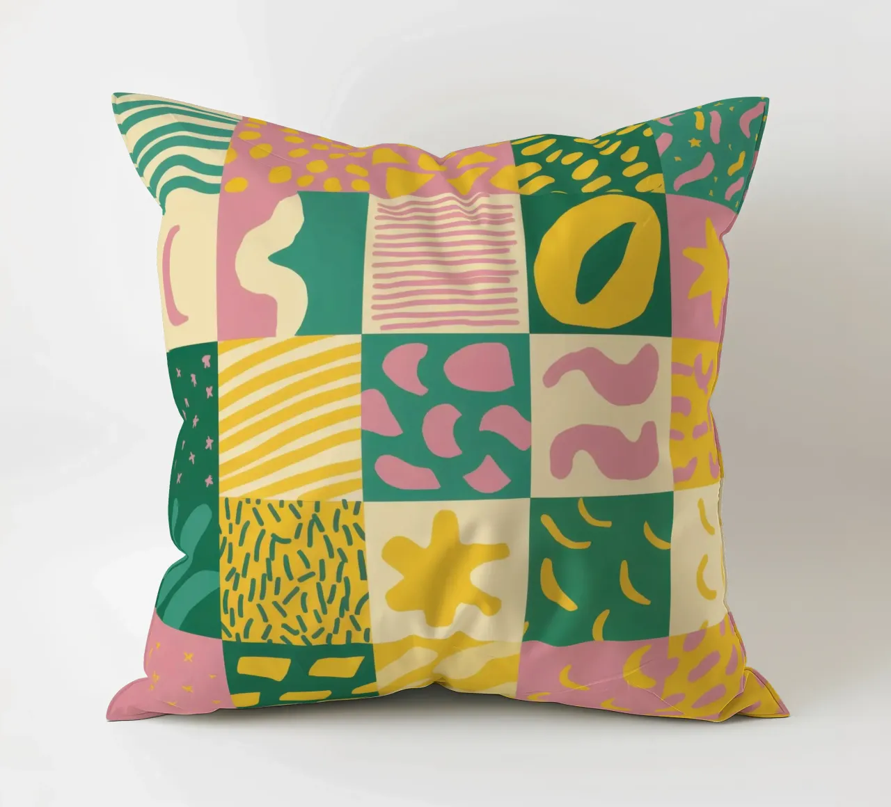 Griglia Joyful Patchwork cuscino da Sun Riser