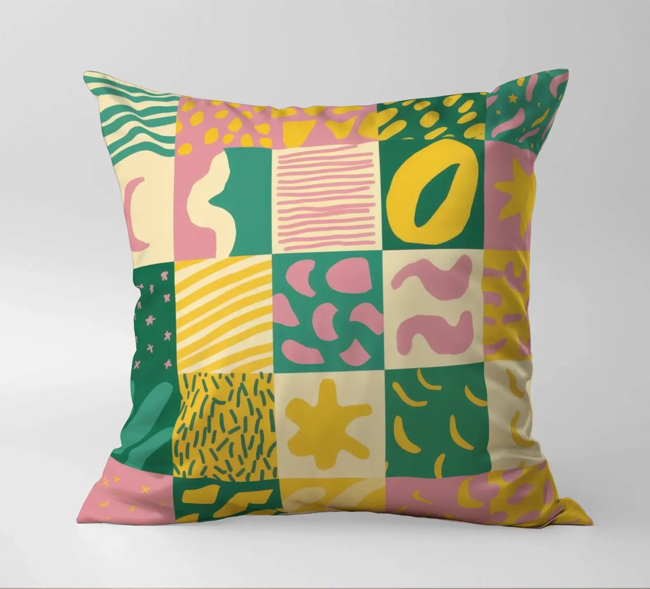 Griglia Joyful Patchwork cuscino da Sun Riser