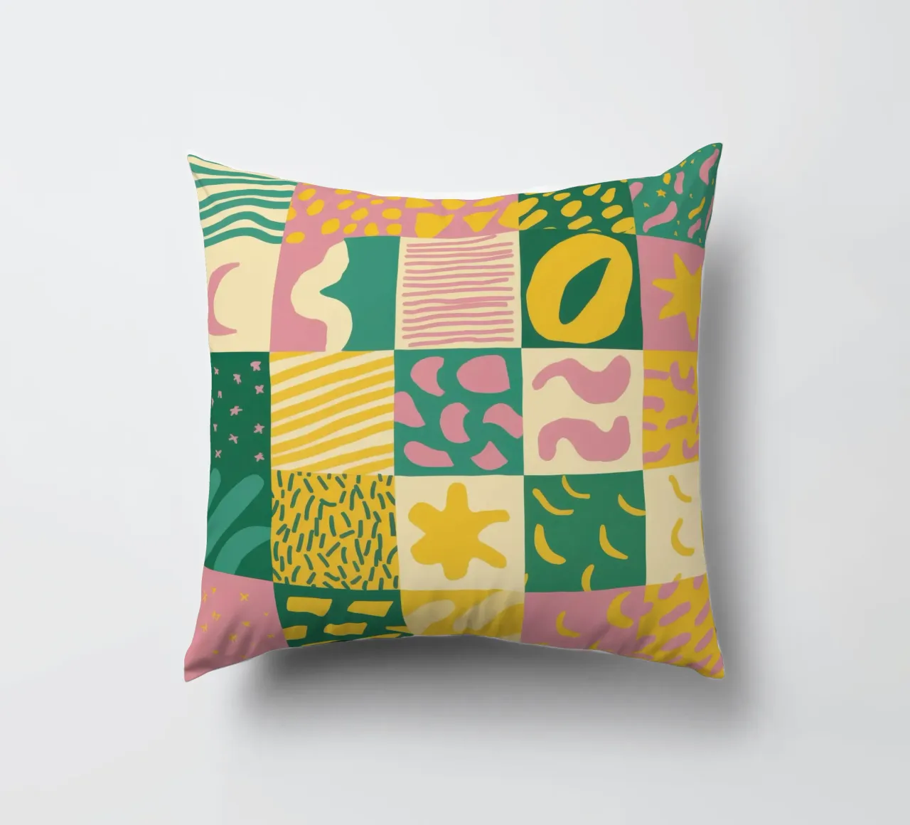 Griglia Joyful Patchwork cuscino da Sun Riser