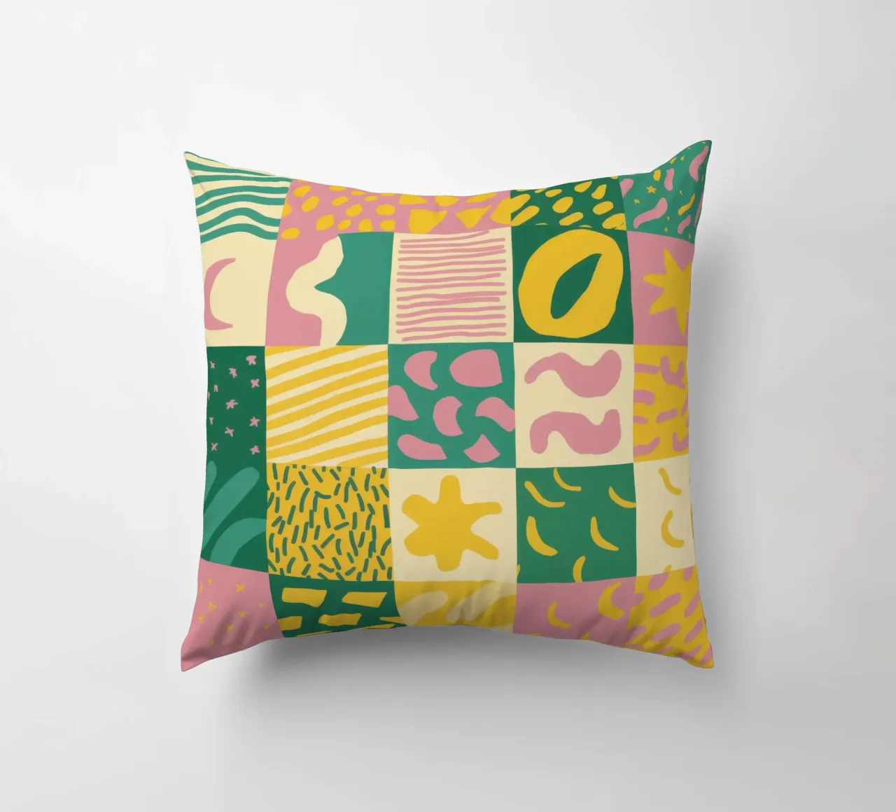 Griglia Joyful Patchwork cuscino da Sun Riser