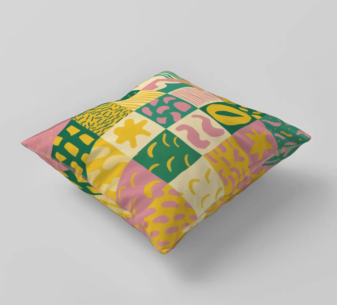 Griglia Joyful Patchwork cuscino da Sun Riser