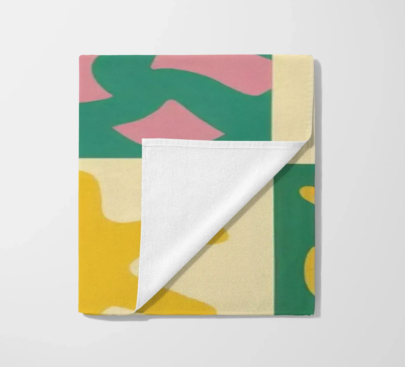 Joyful Patchwork Grid strandhanddoek van Sun Riser