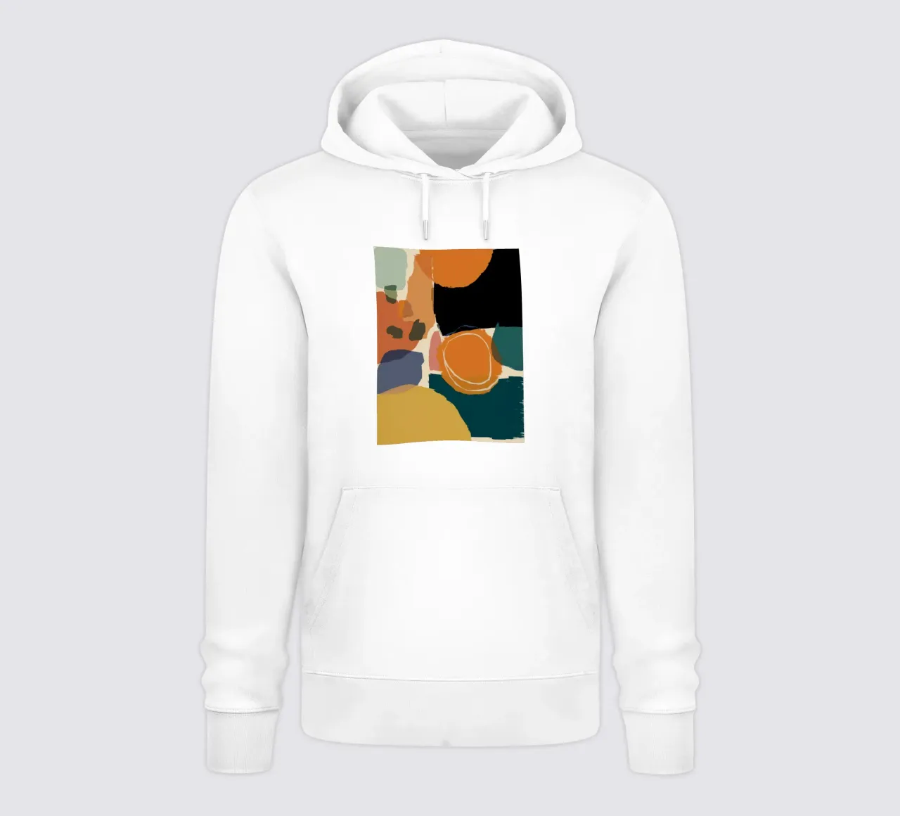Tierra Abstracta Calidez sudadera con capucha de Sun Riser