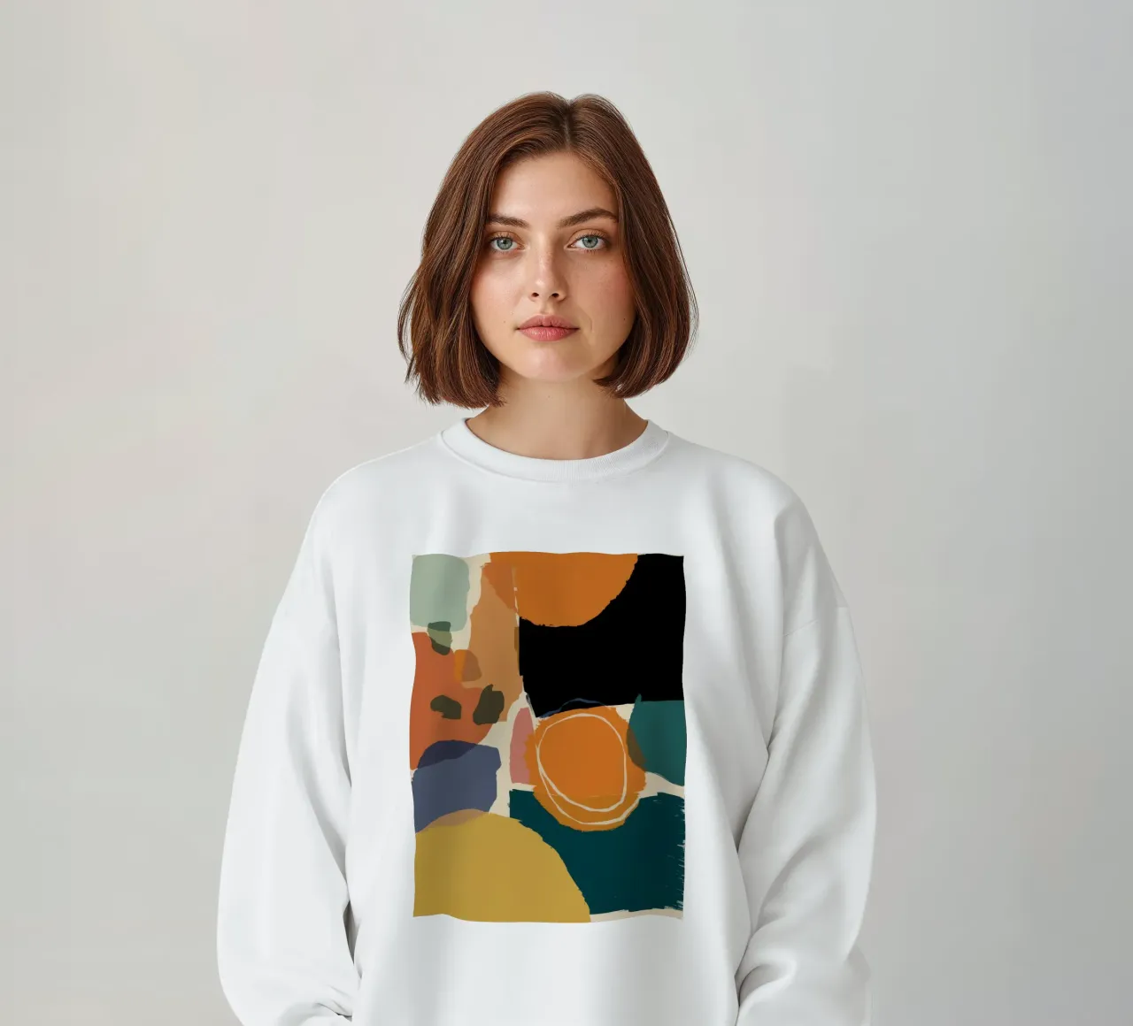 Tierra Abstracta Calidez sudadera de Sun Riser