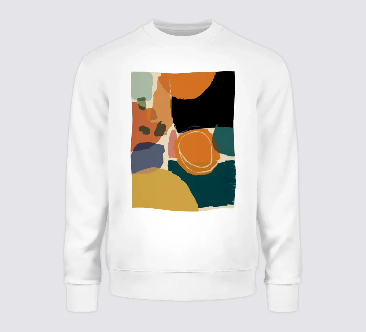 Tierra Abstracta Calidez sudadera de Sun Riser