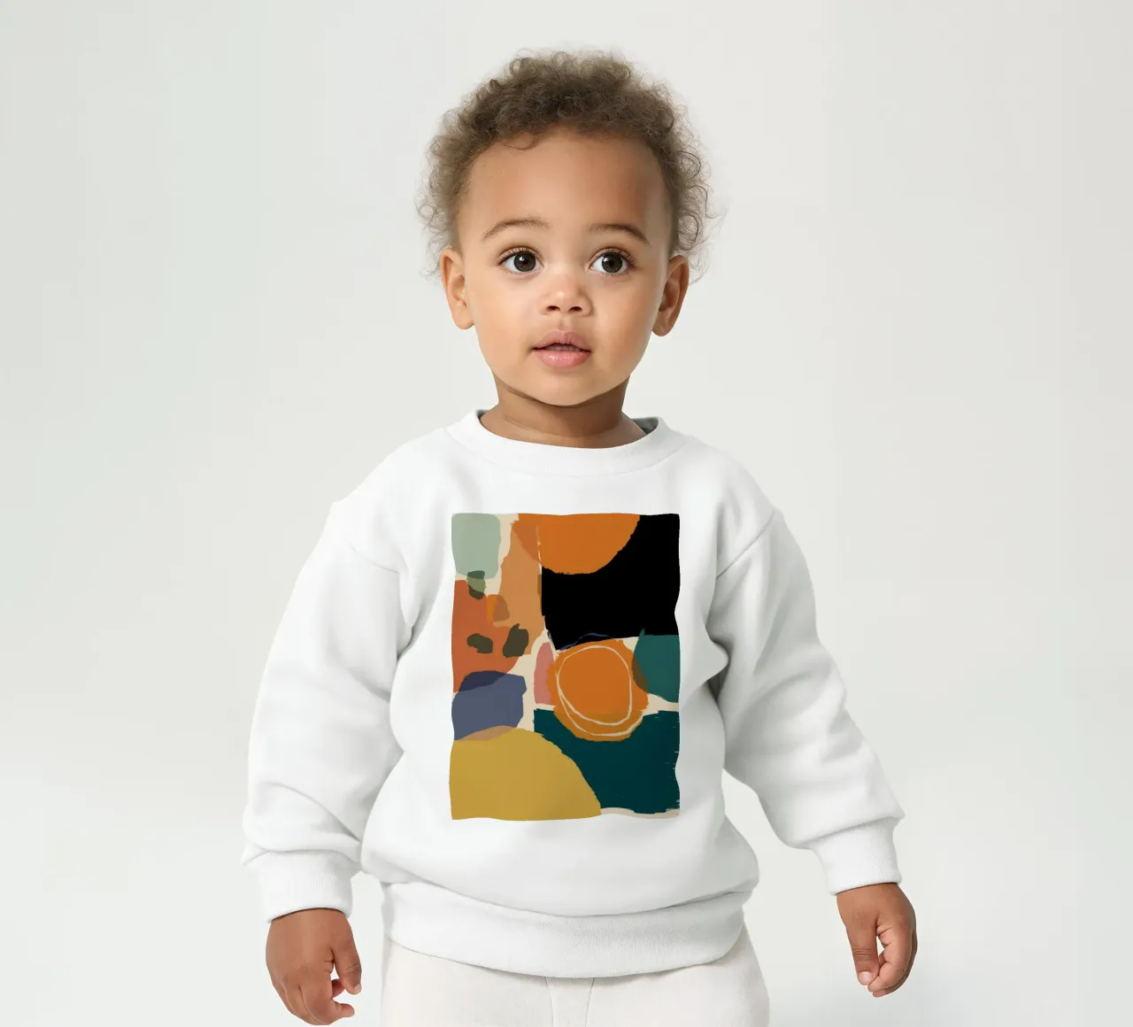 Tierra Abstracta Calidez sudadera de bebé de Sun Riser