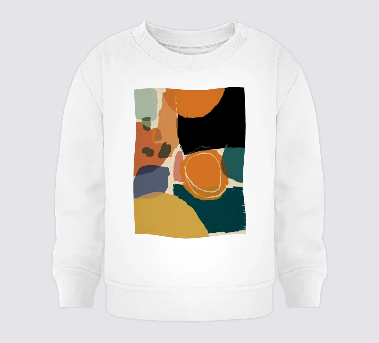 Tierra Abstracta Calidez sudadera de bebé de Sun Riser