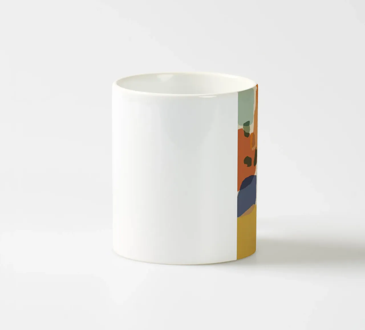Aarden Abstracte Warmte keramische mok van Sun Riser