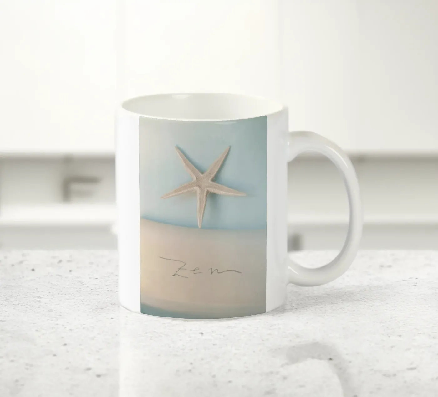 Zen ceramic mug by Eva Nev Photography