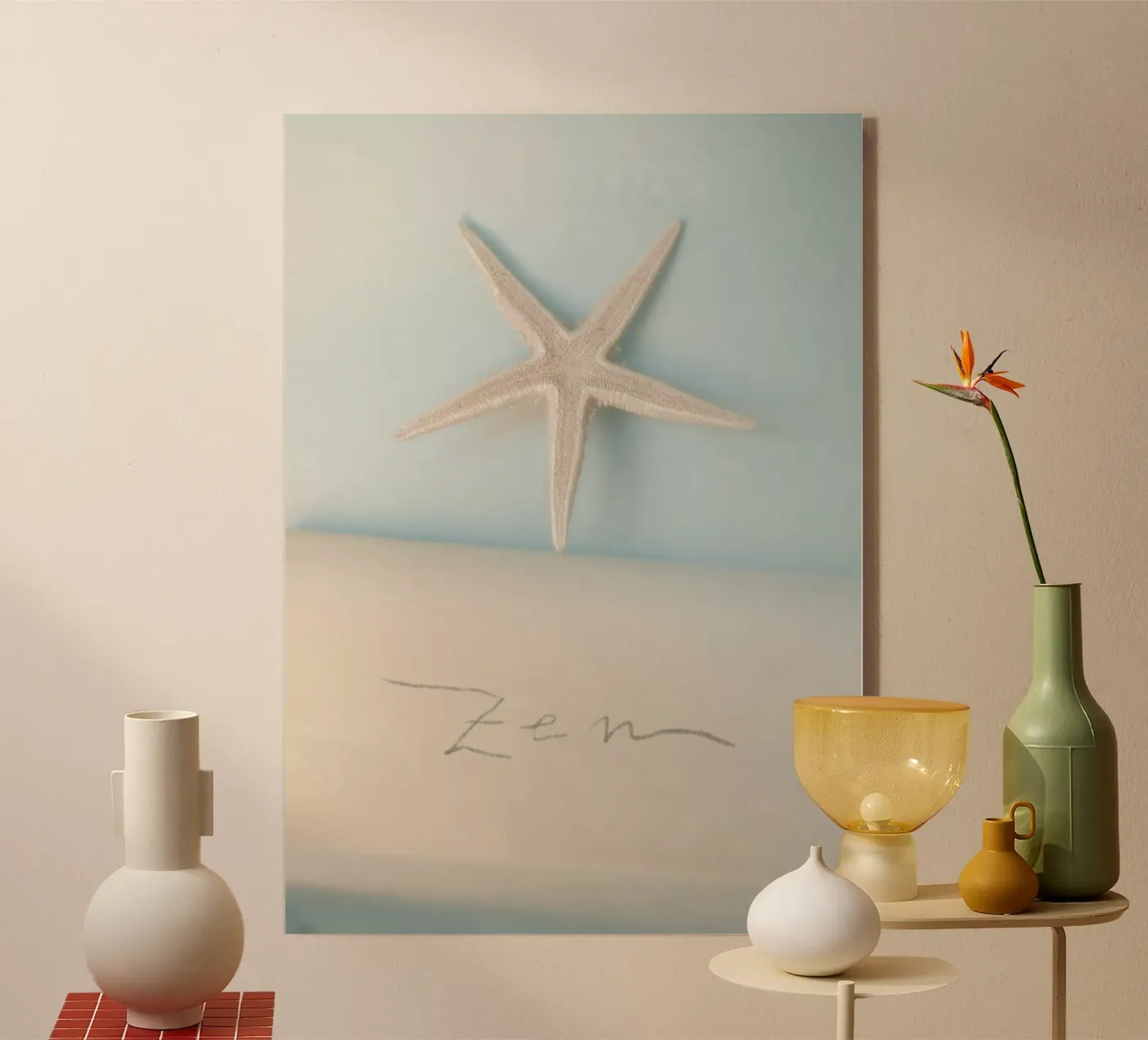 Zen acryl van Eva Nev Photography