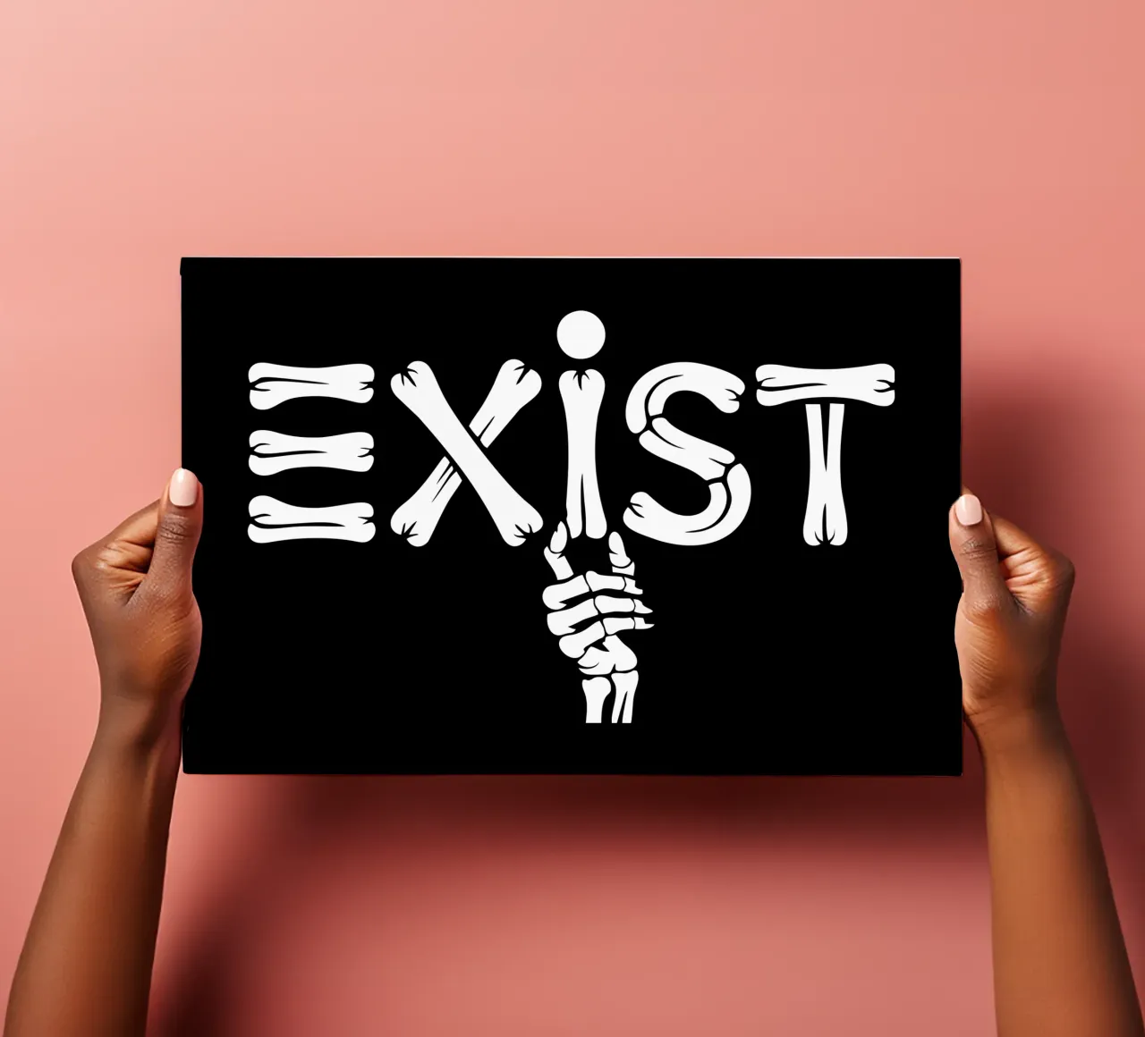 exist sticker sheet by jonatan bridge