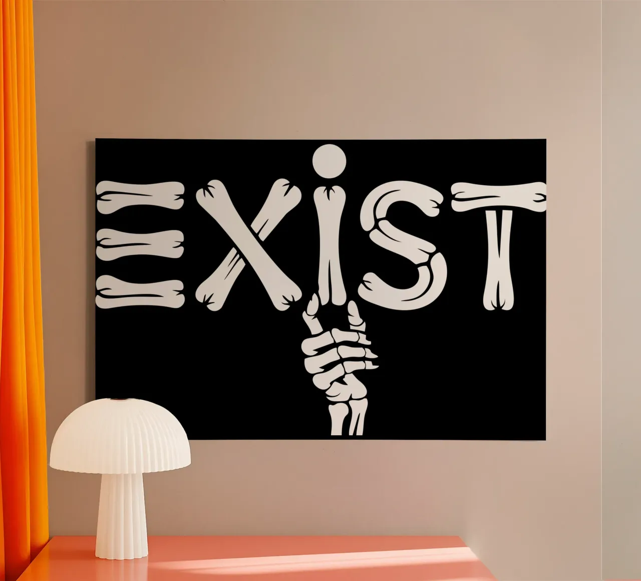 exist canvas by jonatan bridge