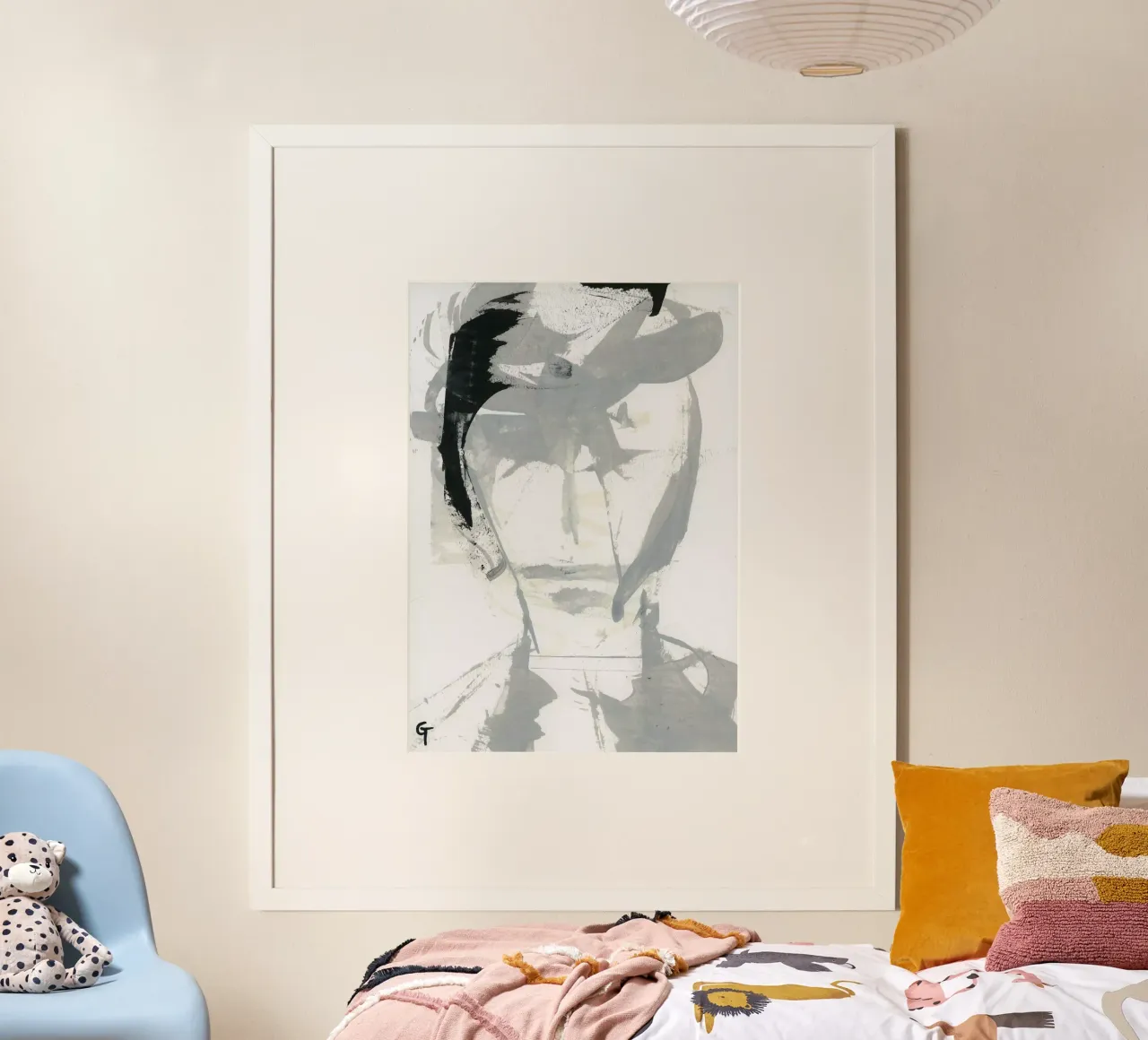 Da una terra lontana poster con telaio in plastica da gtobonart