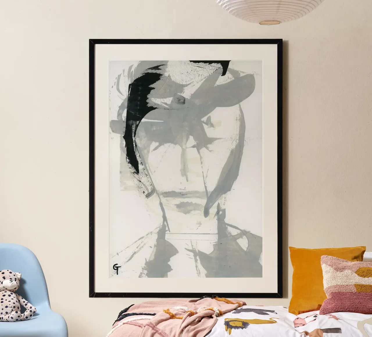Da una terra lontana poster con telaio in plastica da gtobonart