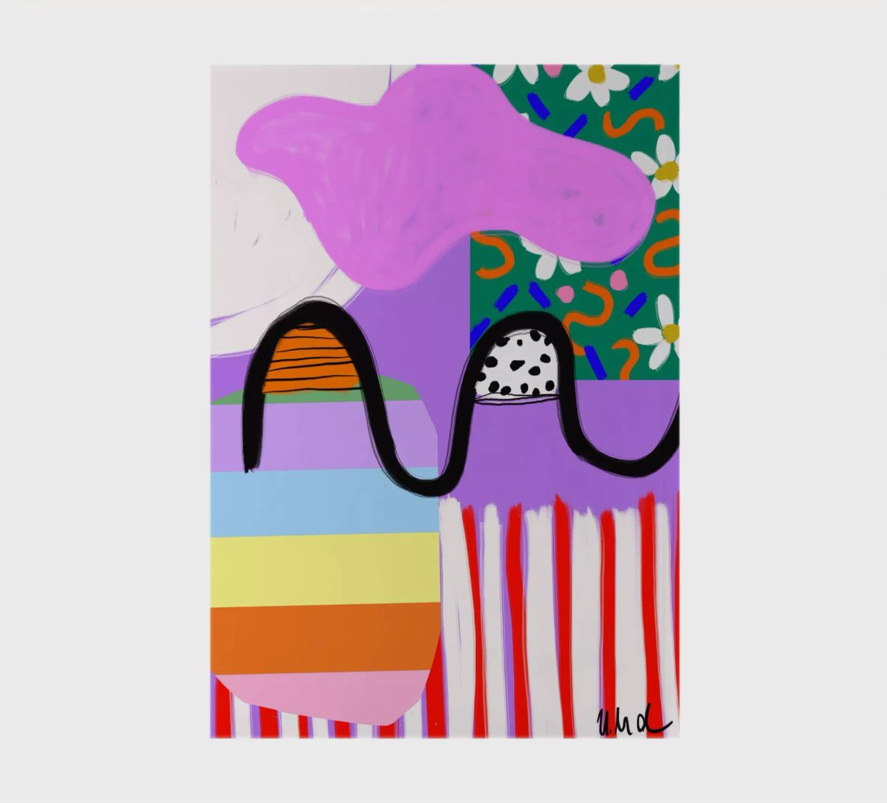 colorful patchwork notebook by Hej Ibiza by Ute Arnold
