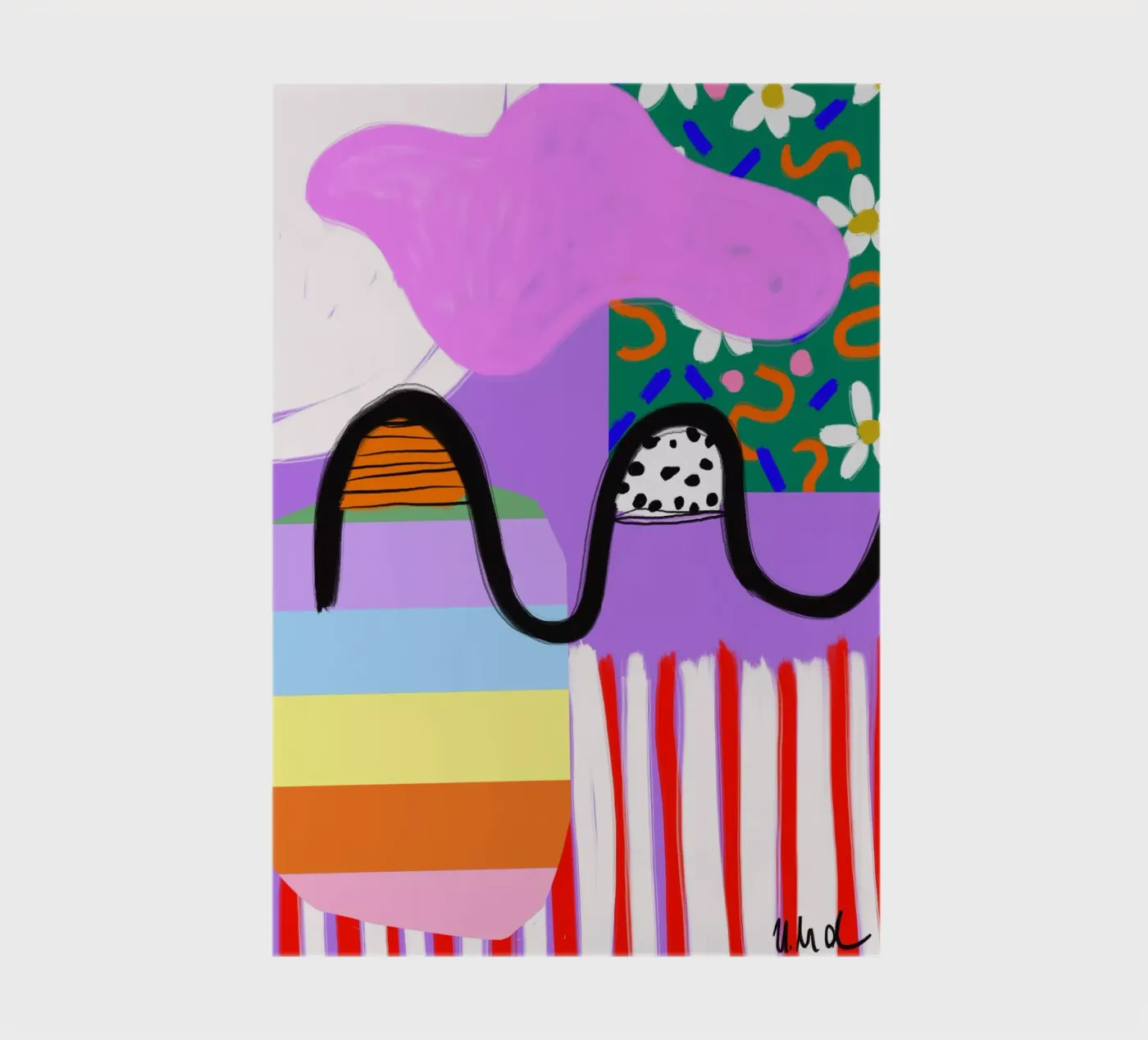 colorful patchwork notebook by Hej Ibiza by Ute Arnold