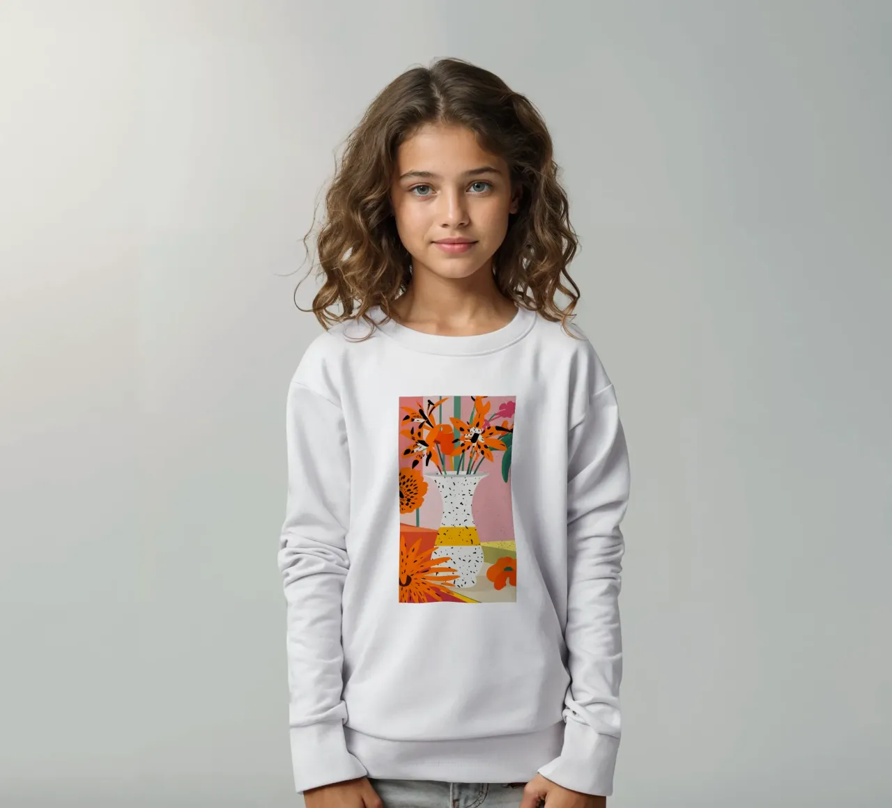 Esuberanza dei fiori d'arancio felpa bambino da Sun Riser